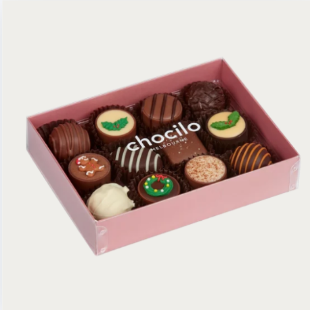 Chocilo 12 Pack Christmas Assortment 140g