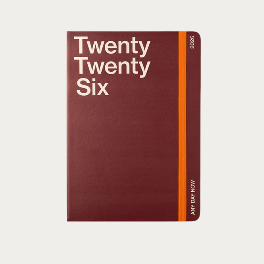 Any Day Now - 2026 - The Weekly Achiever Diary A5 Plum