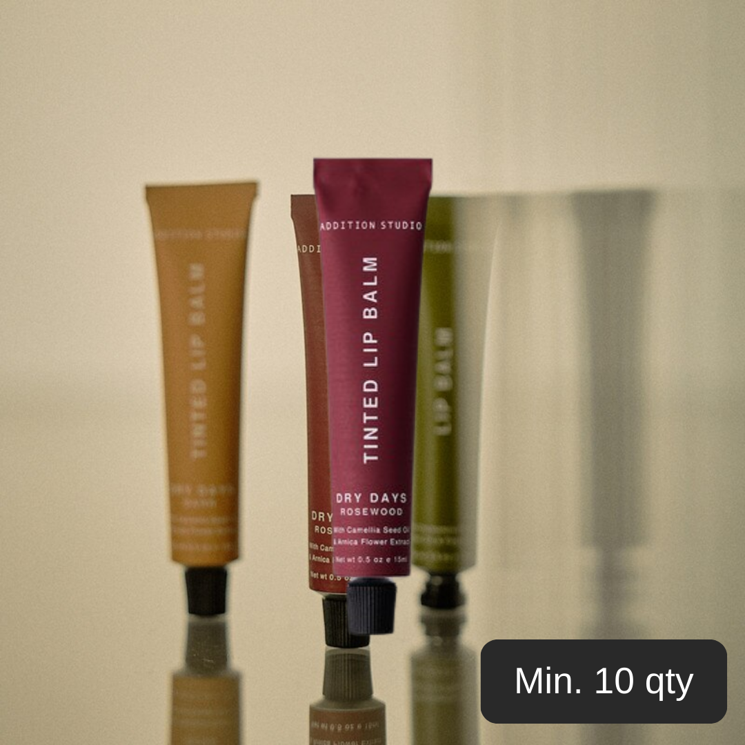 Addition Studio - Tinted Lip Balm - Rosewood - Plant based from Melbourne