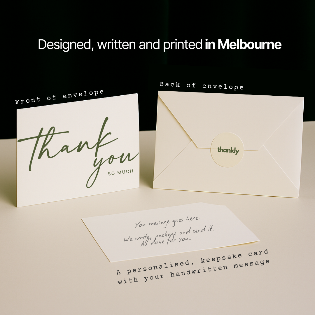 Thank You - Pay It Forward Card