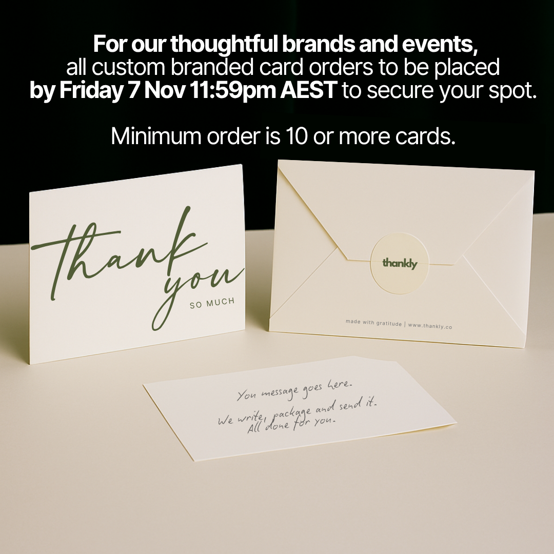 Thank You - Holiday Edition Card