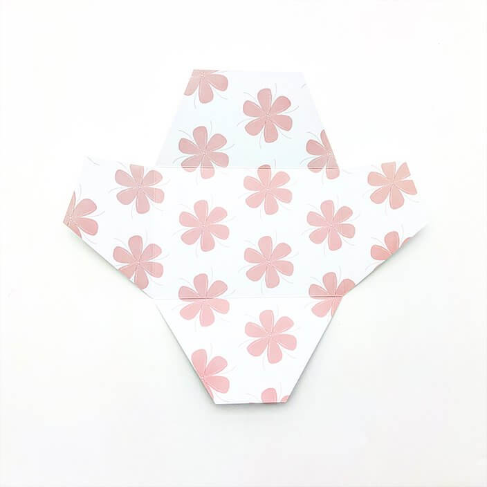 Pink Flowers - Signature Card