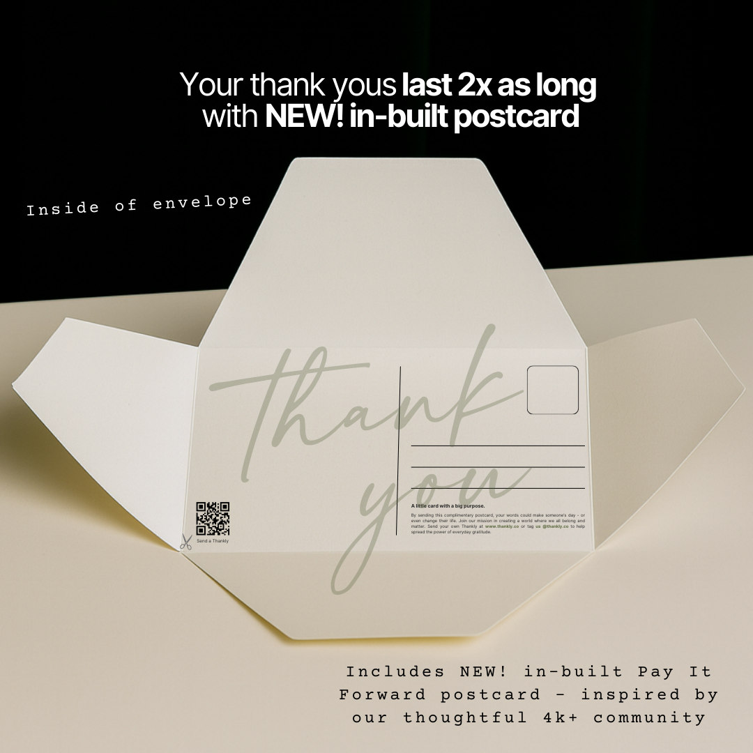 Thank You - Pay It Forward Card