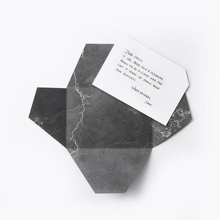 Black Marble - Signature Card
