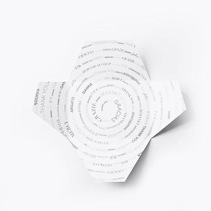 Thank You - Signature Card