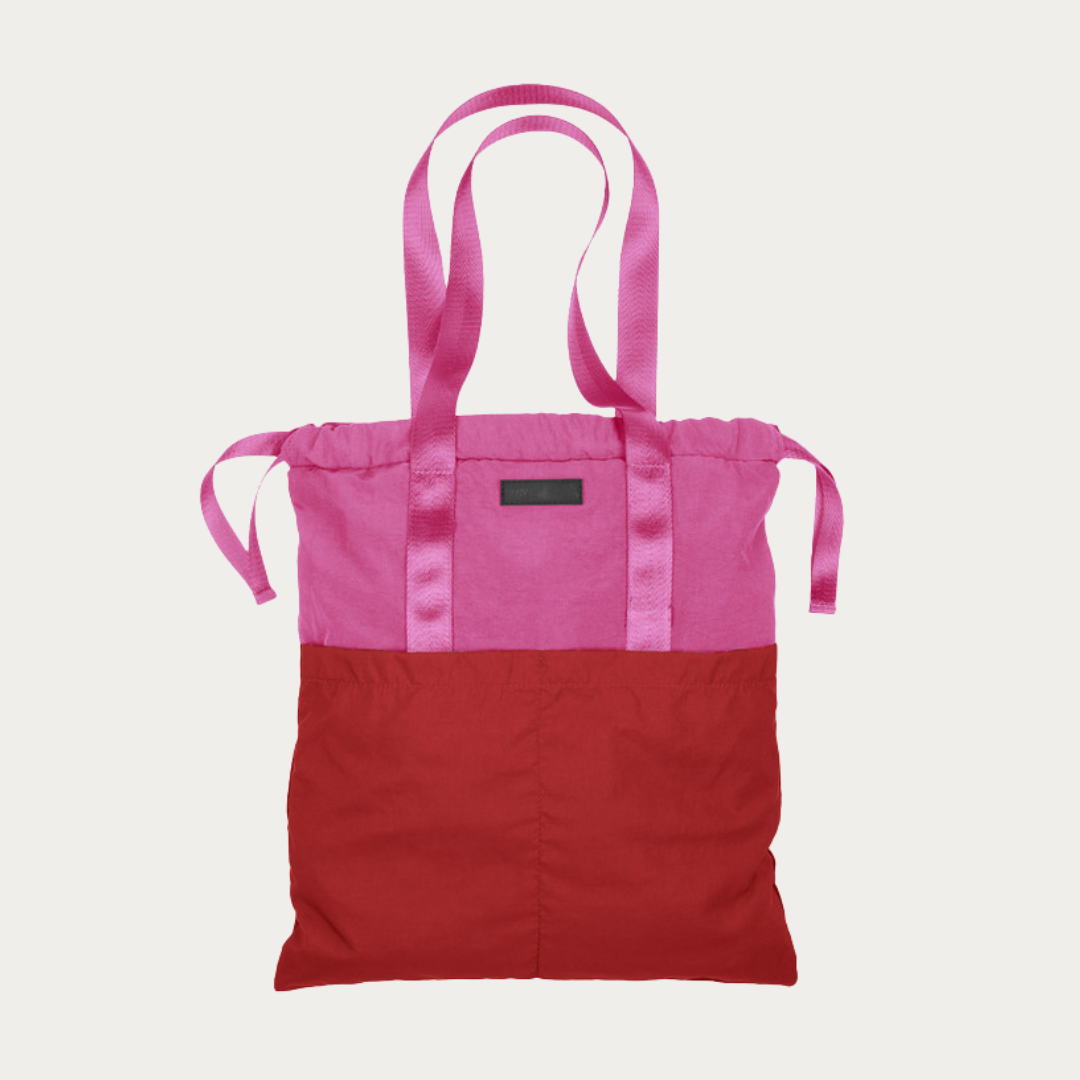 Any Day Now - Any Day Tote Fushsia & Red