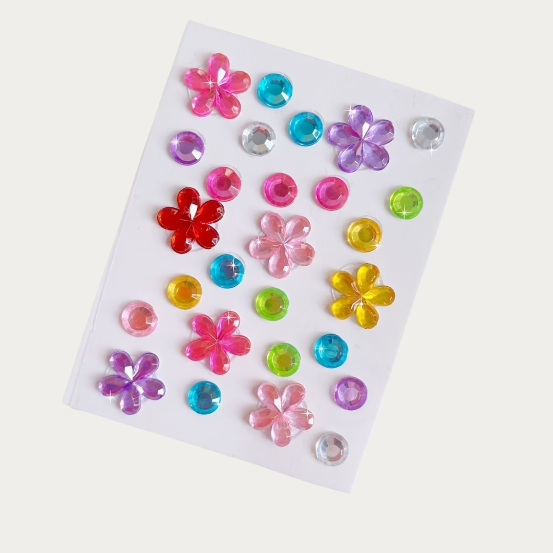 Mini Rhinestone Sticker Sheet