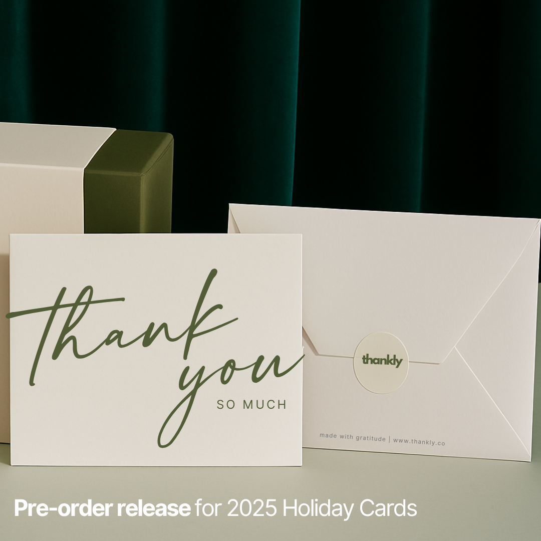 Holiday Edition: Thank You