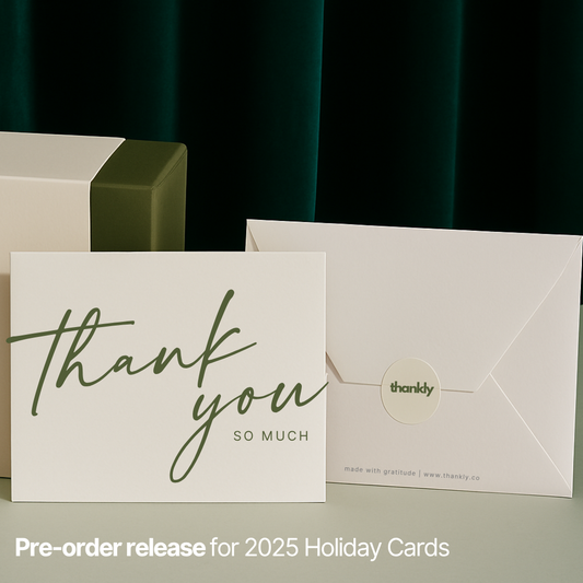 Holiday Edition: Thank You