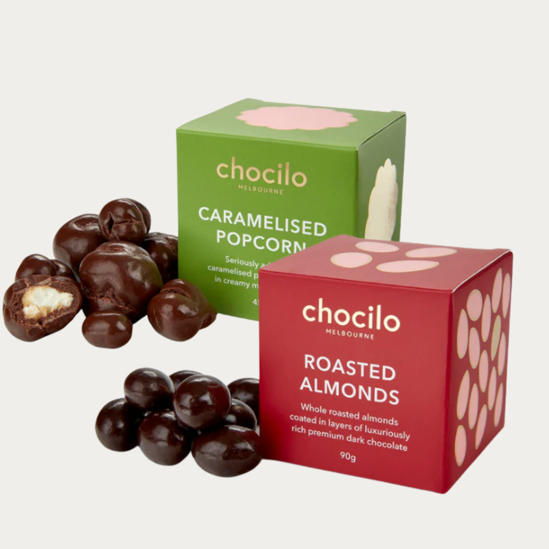 Chocilo Popcorn & Almond Bundle