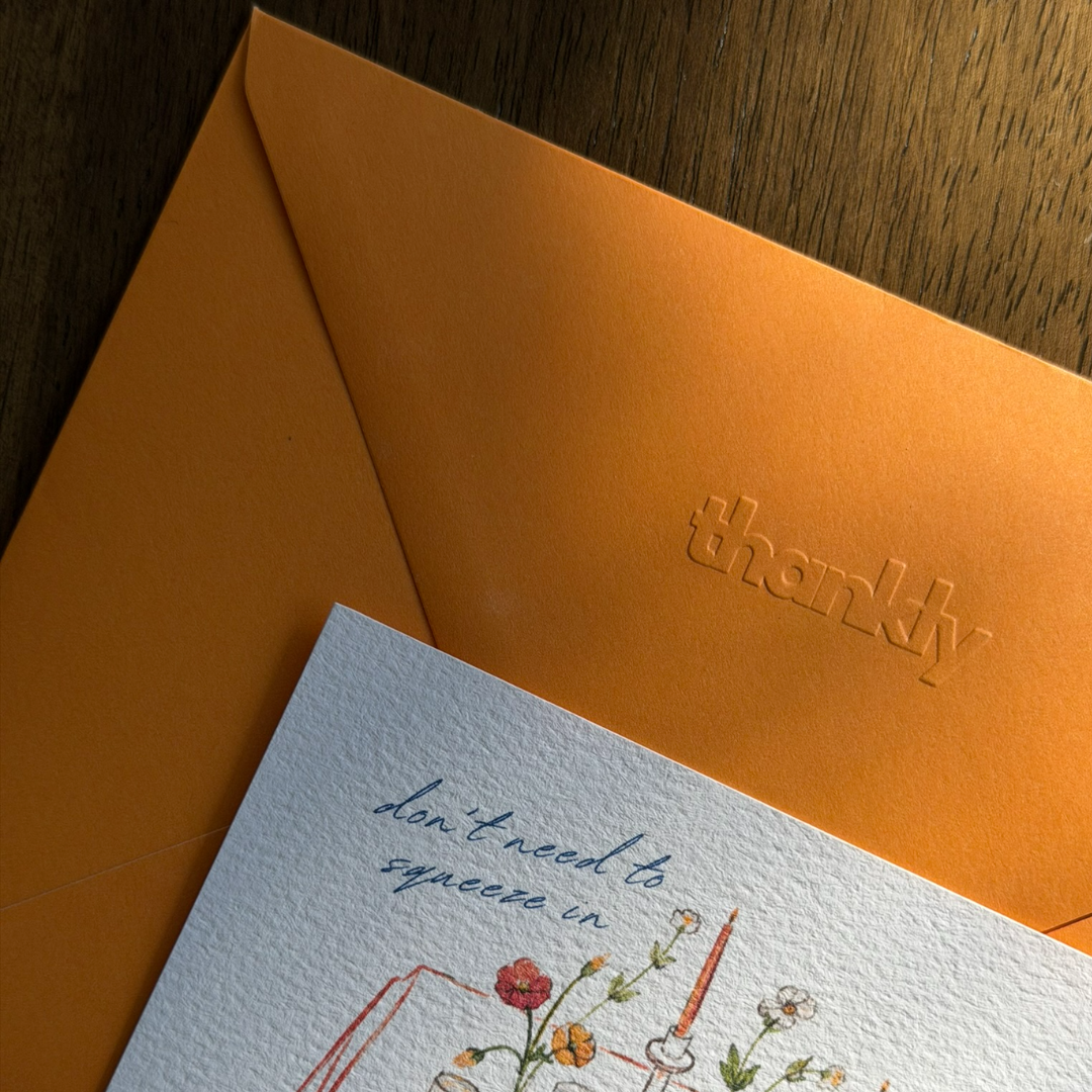 Don't Need to Squeeze In - Limited Edition Card