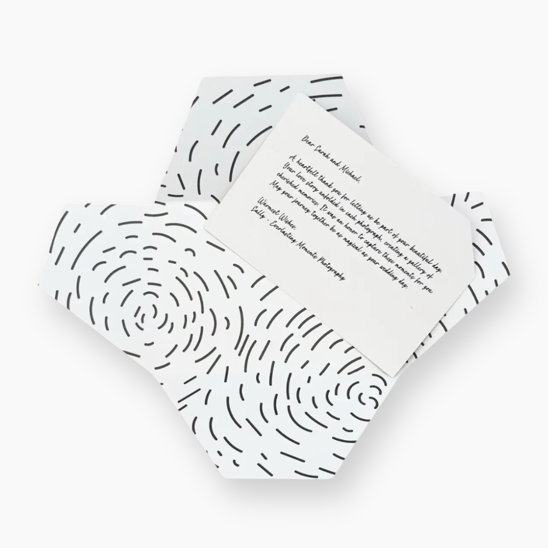 Floral Lines - Gratitude Card