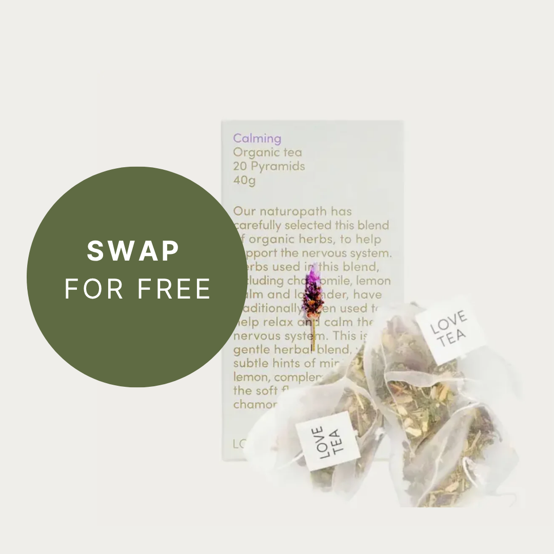 Swap with LoveTea Calming Organic Tea Bags 40g