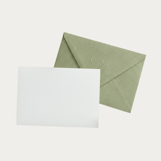 Matcha Envelope - Complimentary Card