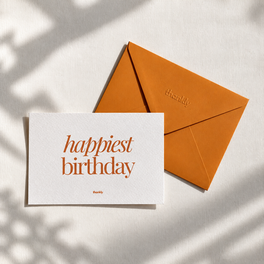 Happiest Birthday - The Classic Card