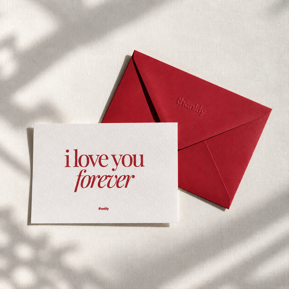 I Love You Forever - Classic Card