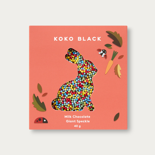 Koko Black Giant Speckle Bunny - Milk Chocolate 40g