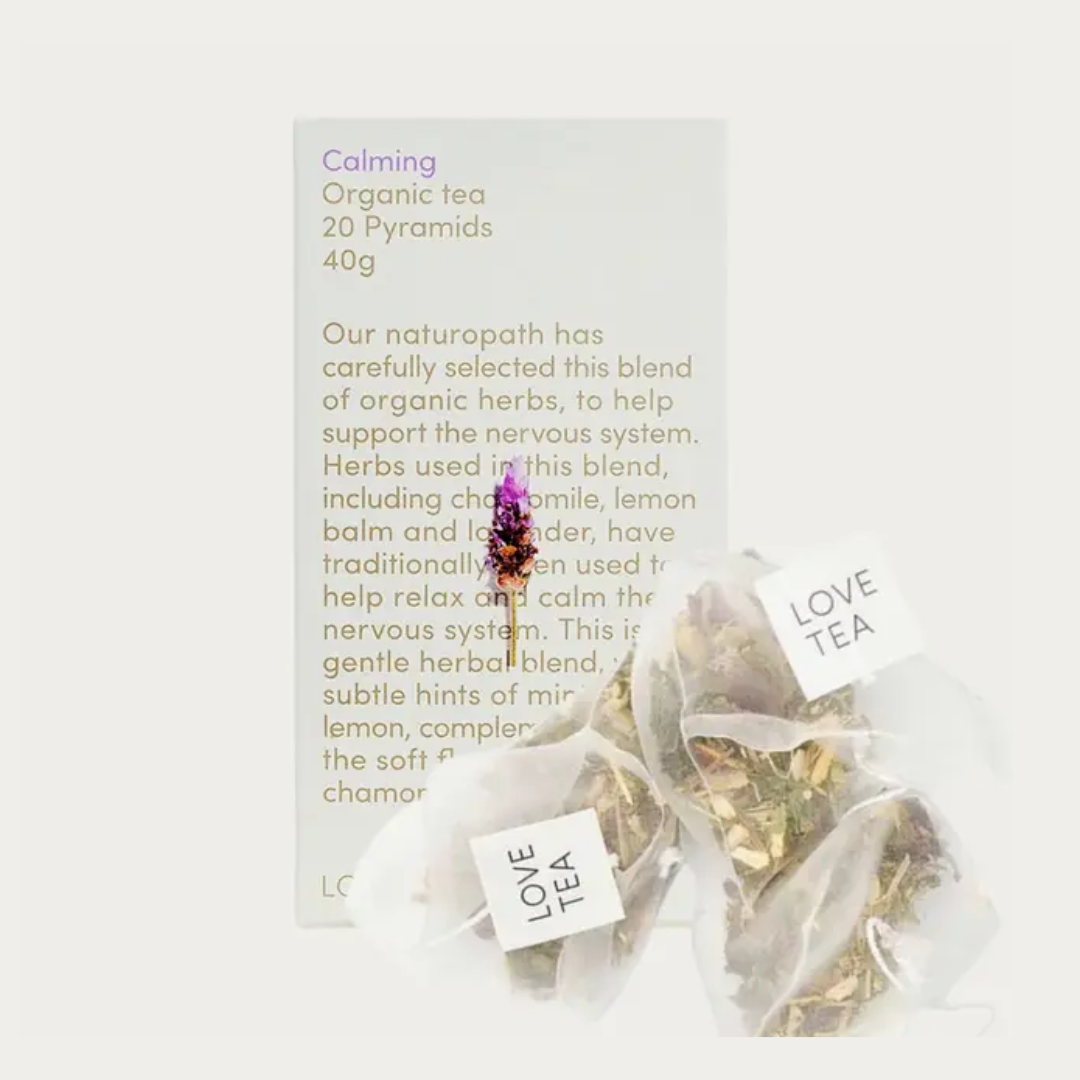 LoveTea Calming Tea 20 Pyramid Bags 40g