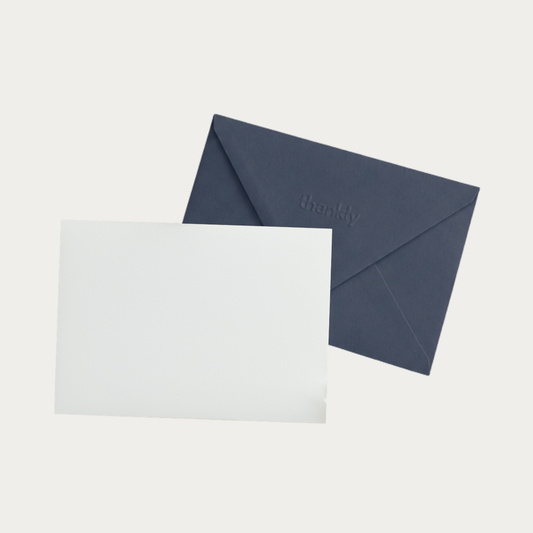 Navy Envelope - Complimentary Card