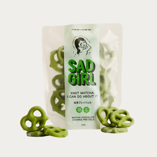 Sad Girl Matcha Pretzels 110g Made in Melbourne
