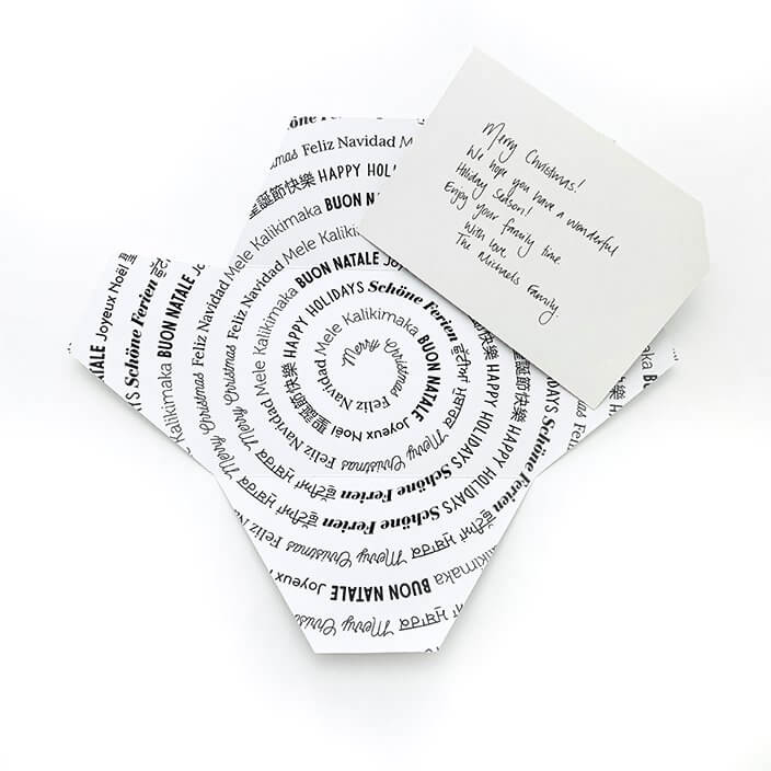 Happy Holidays - Gratitude Card