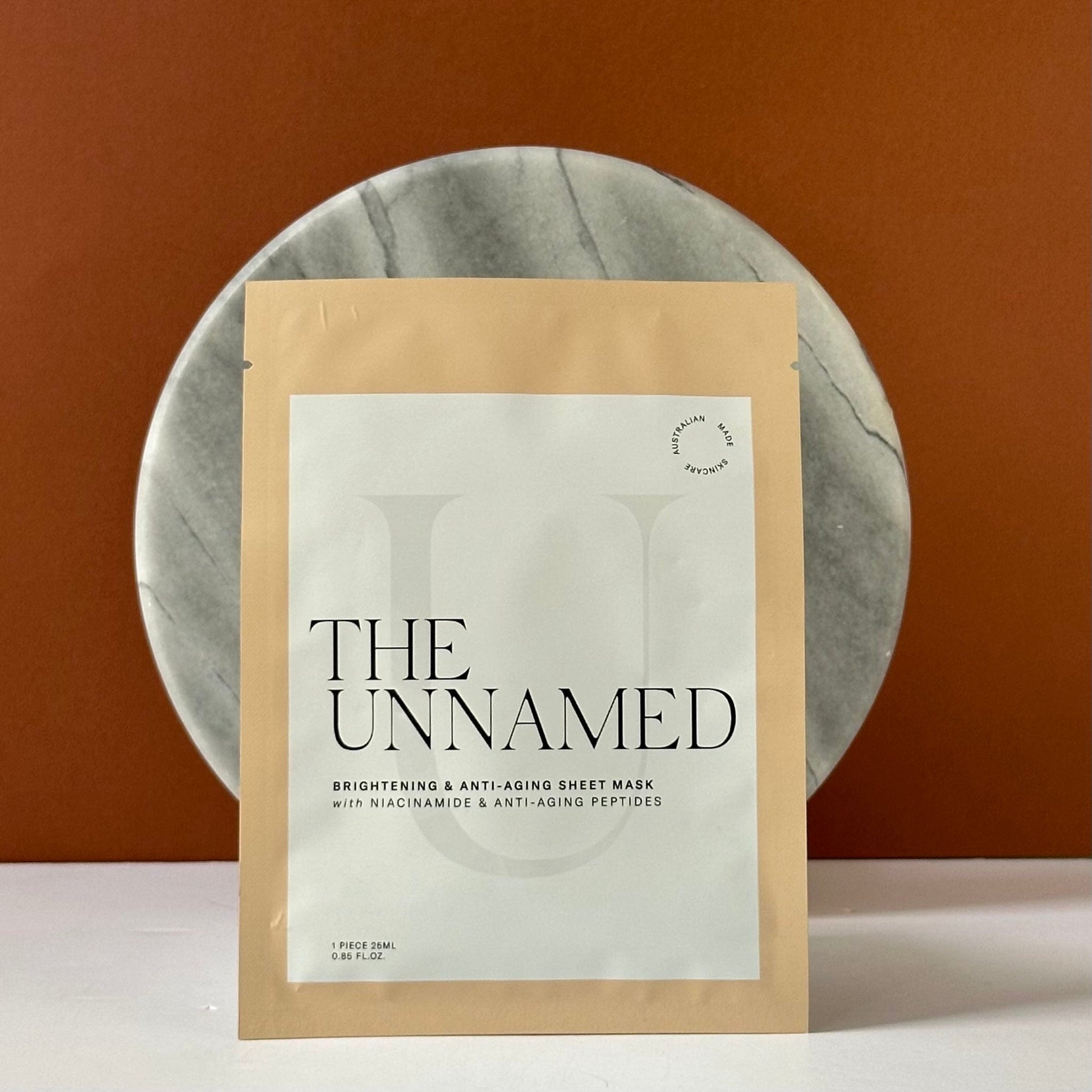 The Unnamed Brightening Sheet Mask.