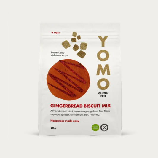 YOMO Gluten Free Gingerbread Biscuit Mix 30g