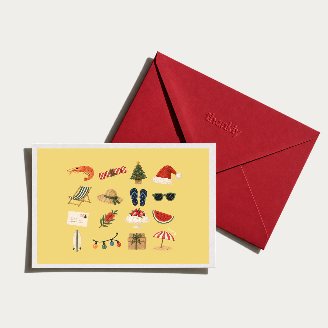 Aussie Xmas card