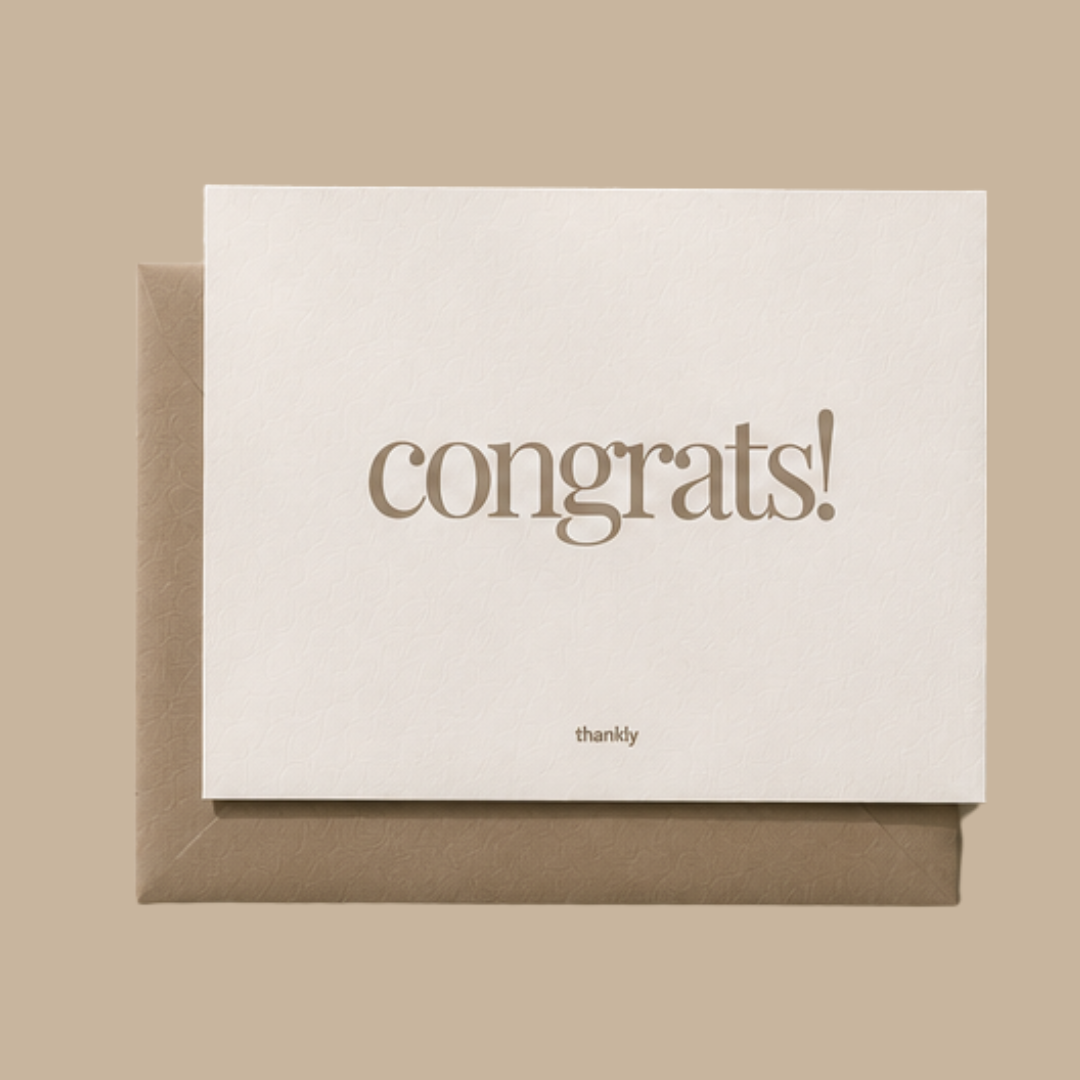 Congrats - The Classic Card