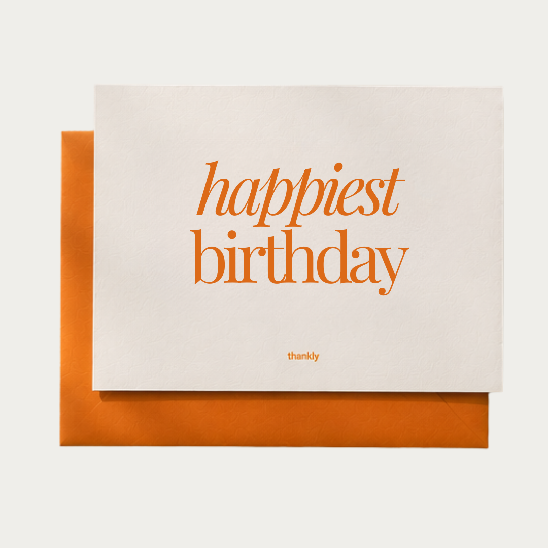 Happy Birthday - Complimentary Card