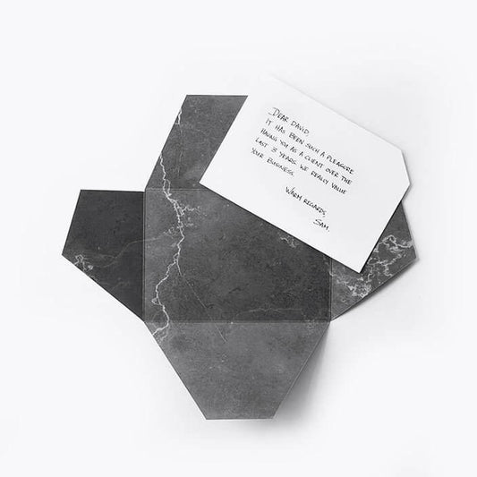 Black Marble - Signature Card